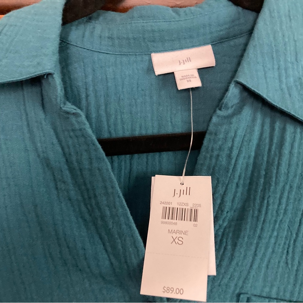 Jjill. 100% cotton gauze shirts/tunics - Picture 5 of 8
